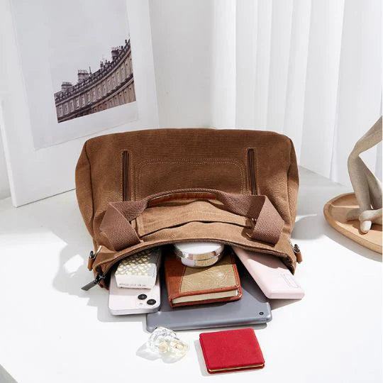Casual Canvas Shoulder Bag